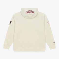 Cleveland Cavaliers Hardwood Classics Chainstitch Premium Fleece Hoodie sale - Cream for sale