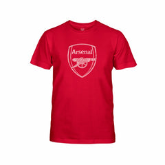 Arsenal 1863FC Youth Mono Badge T-Shirt - Red on sale