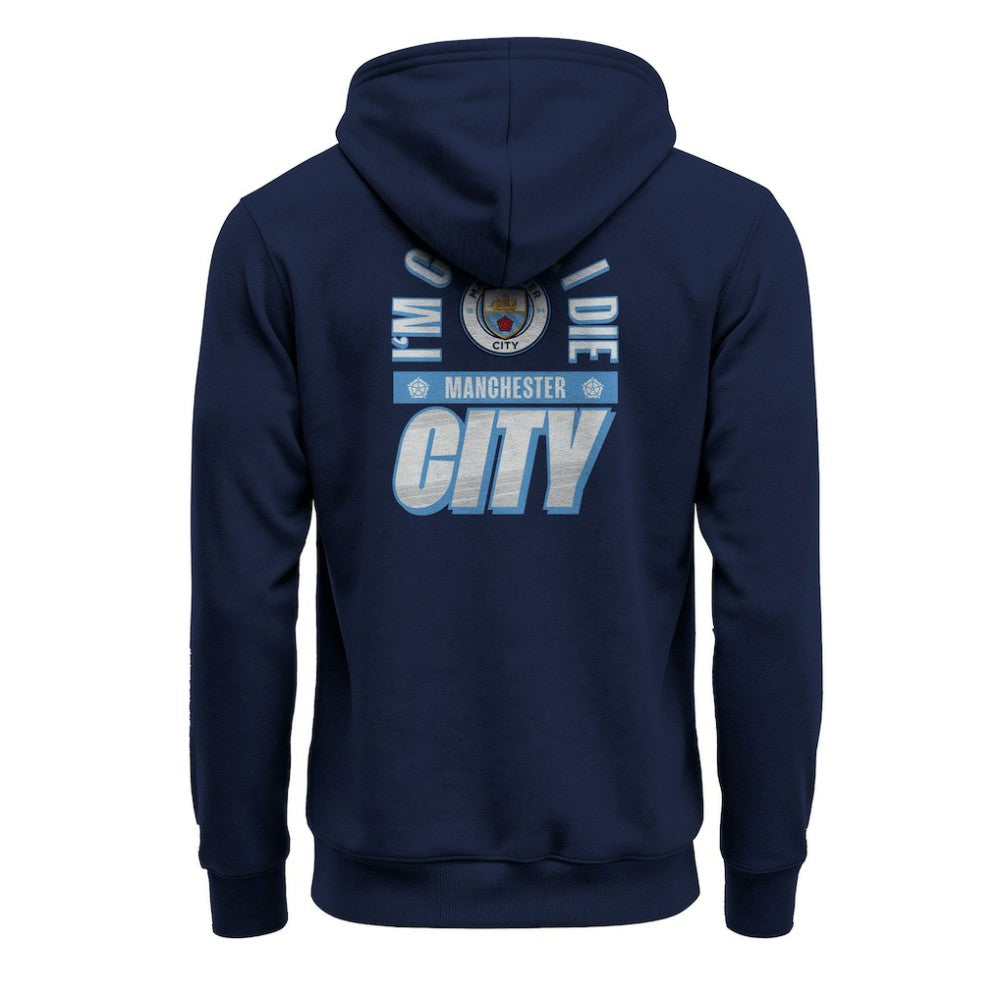 Manchester City 1863FC True Glory Fleece Hoodie - Navy for sale