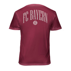 Bayern Munich 1863FC Back Wordmark Soft Wash T-Shirt - Red sale