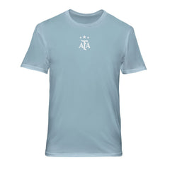 Argentina National Team 1863FC Back Wordmark Soft Wash T-Shirt - Light Blue for sale