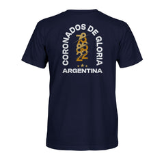 Argentina National Team 1863FC True To Glory Heavyweight T-Shirt - Navy for sale