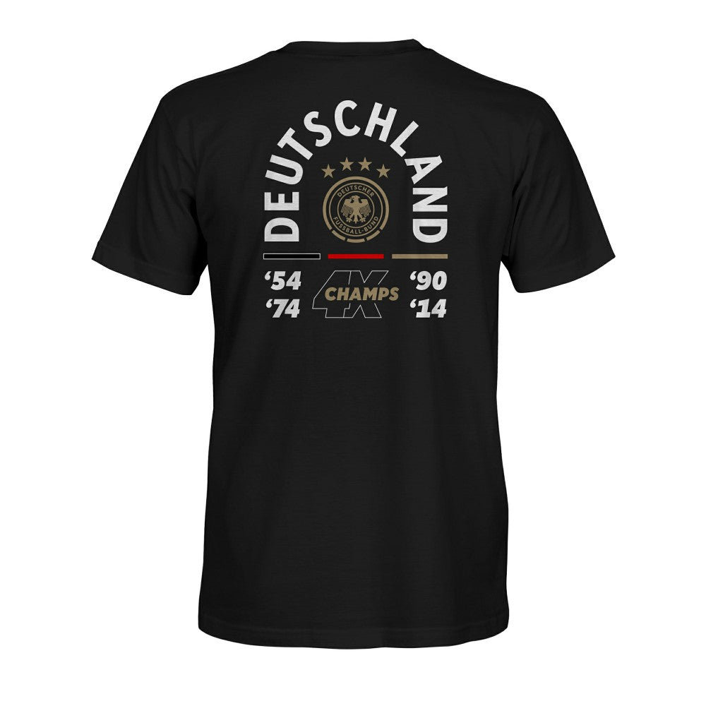 Germany National Team 1863FC True To Glory Heavyweight T-Shirt - Black on sale