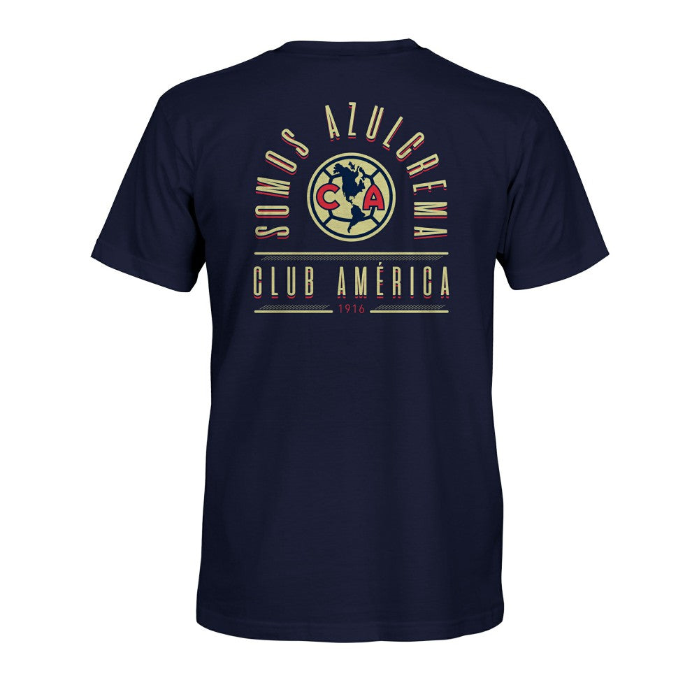 Club America 1863FC True To Glory Heavyweight T-Shirt - Navy for sale