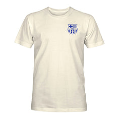 Barcelona 1863FC Big Logo Heavyweight T-Shirt - Cream outlet