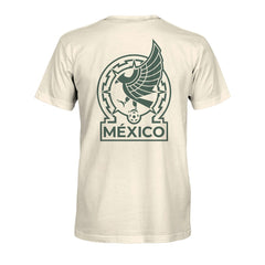 Mexico National Team 1863FC Big Logo Heavyweight T-Shirt - Cream on sale