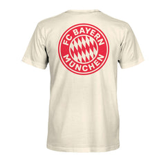Bayern Munich 1863FC Big Logo Heavyweight T-Shirt - Cream outlet