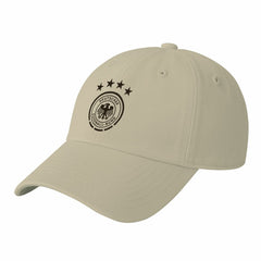 Germany National Team 1863FC Retro Badge Crew Adjustable Hat - Cream for sale