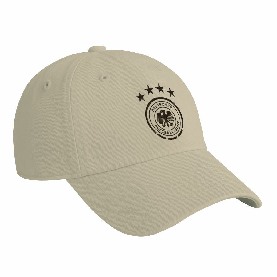 Germany National Team 1863FC Retro Badge Crew Adjustable Hat - Cream for sale