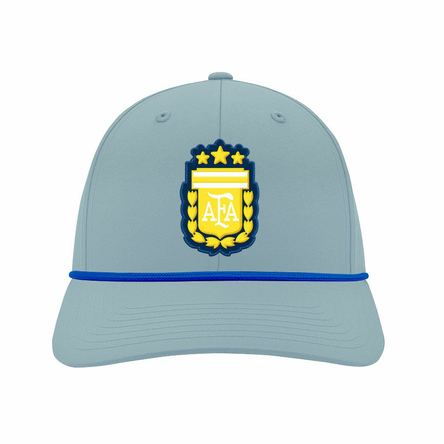 Argentina National Team 1863FC Color Badge Airflow Adjustable Hat - Light Blue on sale