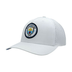 Manchester City 1863FC Mono Badge High Point Adjustable Hat - White online