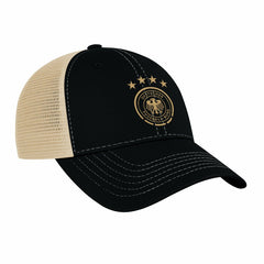 Germany National Team 1863FC Color Badge Offroad Adjustable Trucker Hat - Black discount
