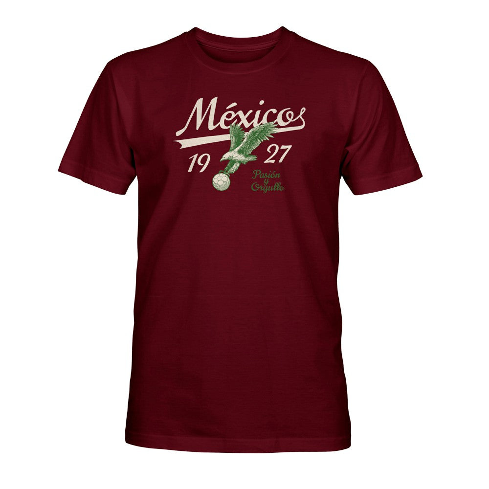 Mexico National Team 1863FC Script T-Shirt - Maroon online