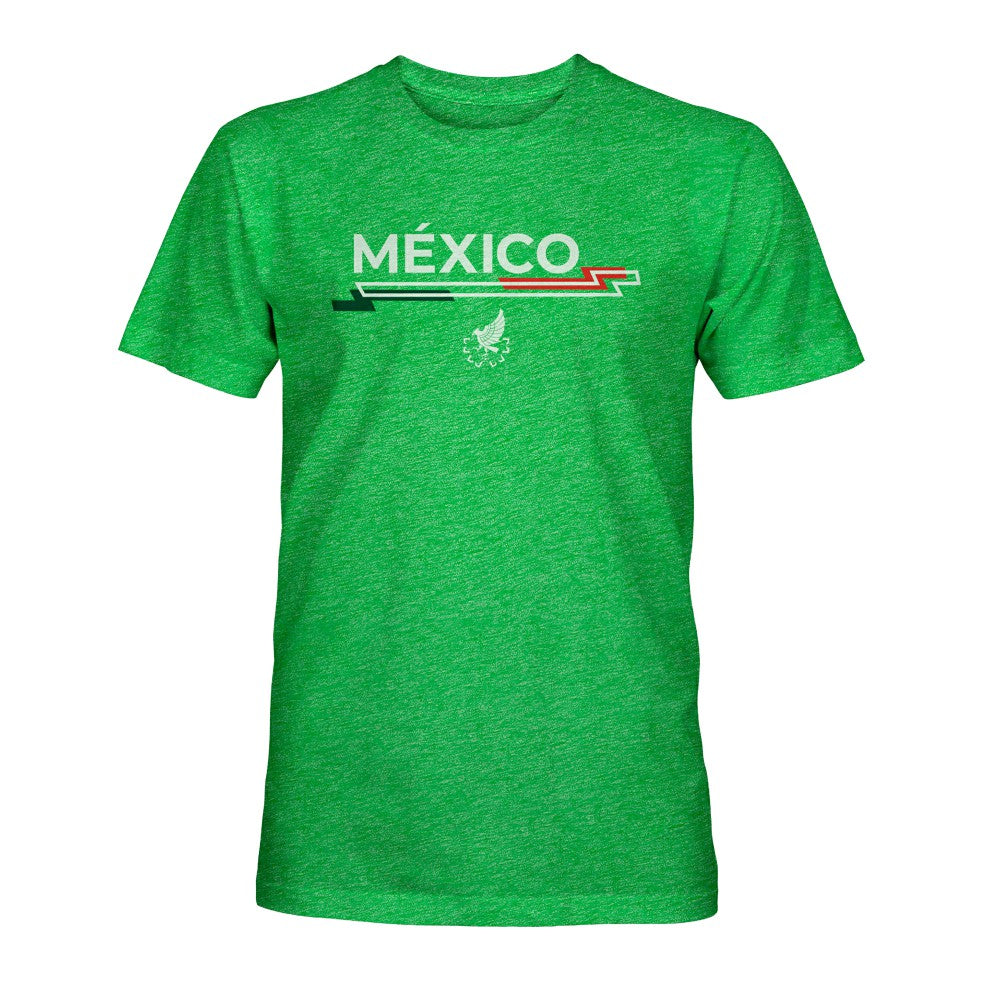 Mexico National Team 1863FC Icon Vintage Tri-Blend T-Shirt - Green for sale