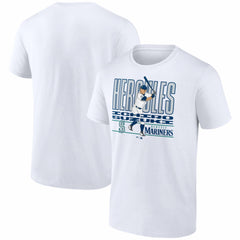 Ichiro Suzuki Seattle Mariners Cooperstown Player T-Shirt White