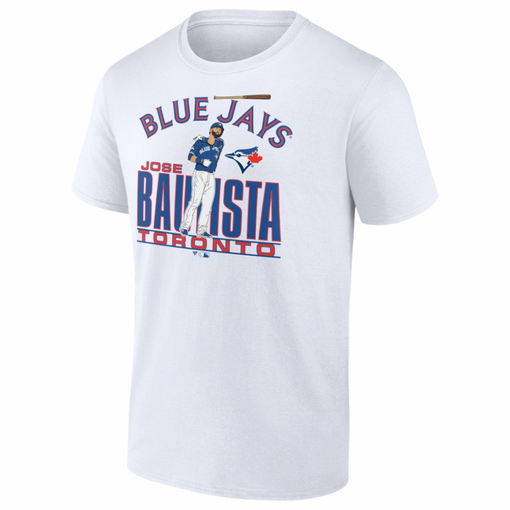 Jose Bautista Toronto Blue Jays Cooperstown Player T-Shirt White