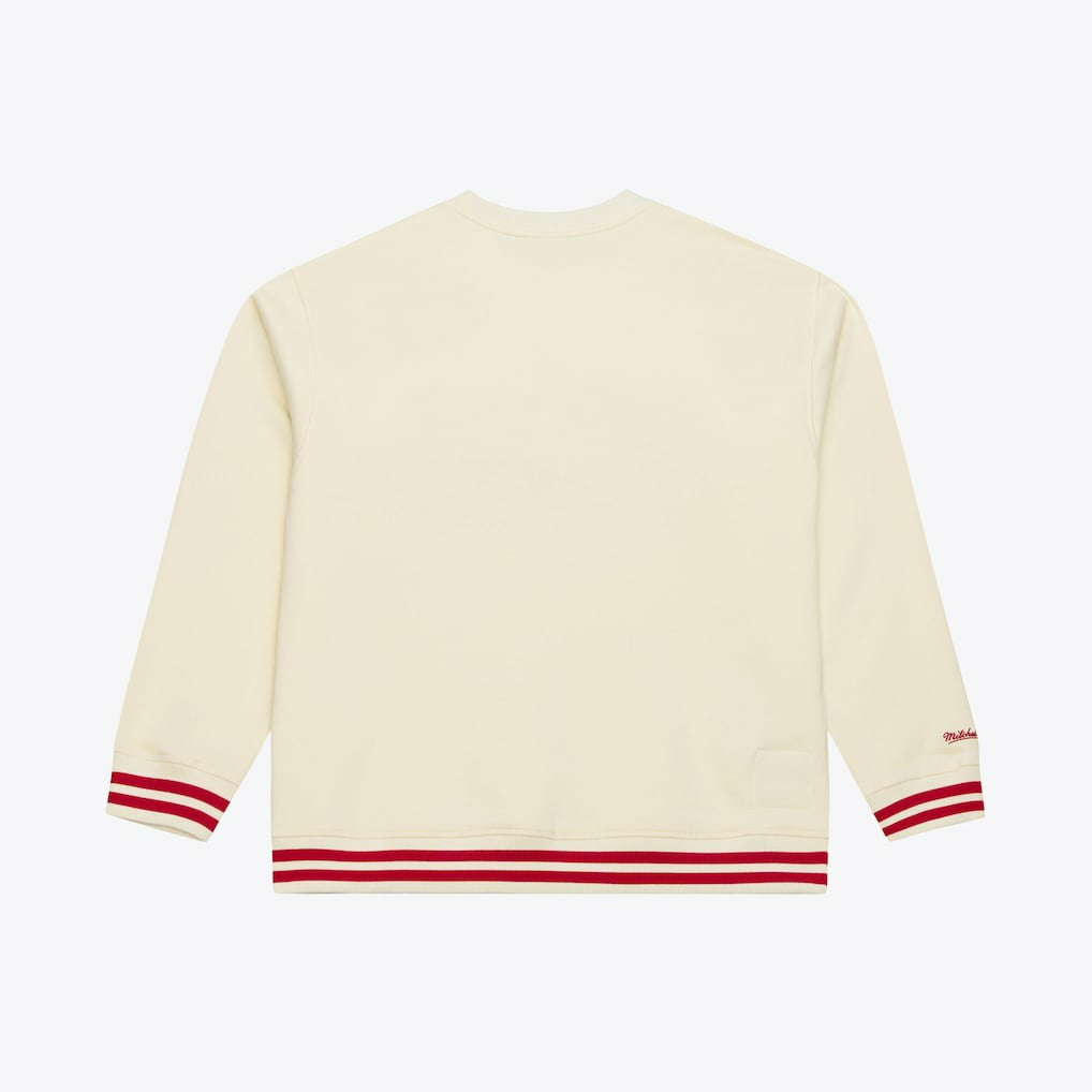 Philadelphia 76ers Hardwood Classics 76 Originals Collection Sweatshirt - Cream on sale