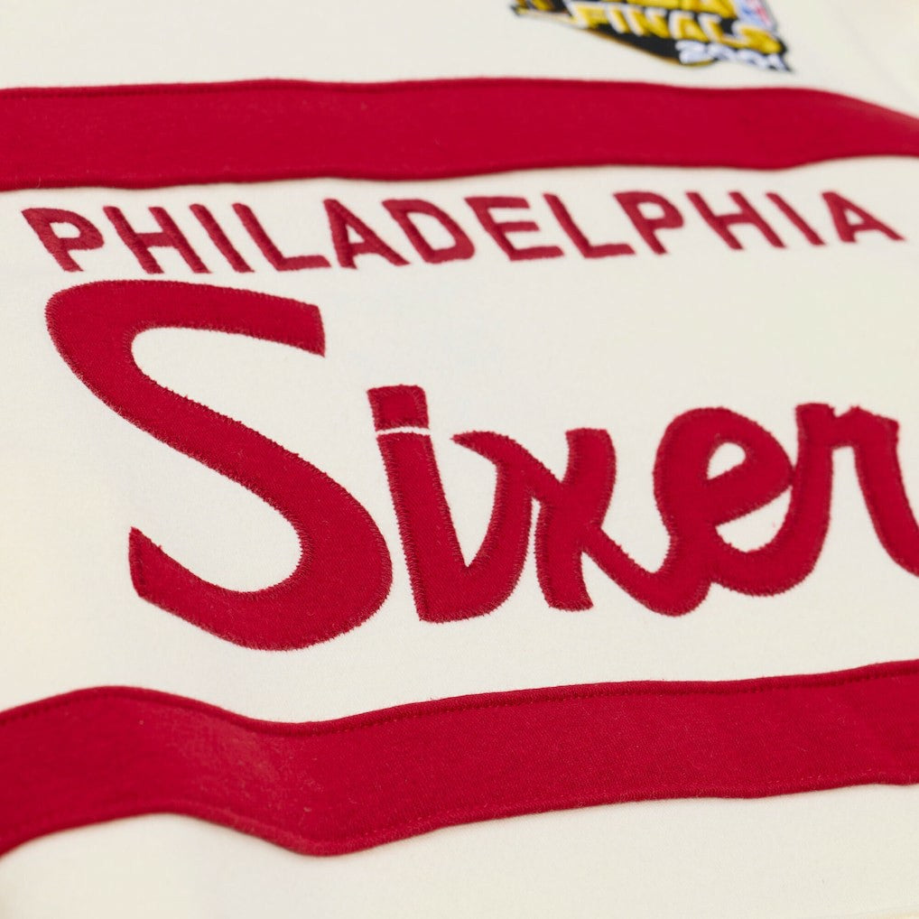 Philadelphia 76ers Hardwood Classics 76 Originals Collection Head Coach Hoodie sale - Cream online