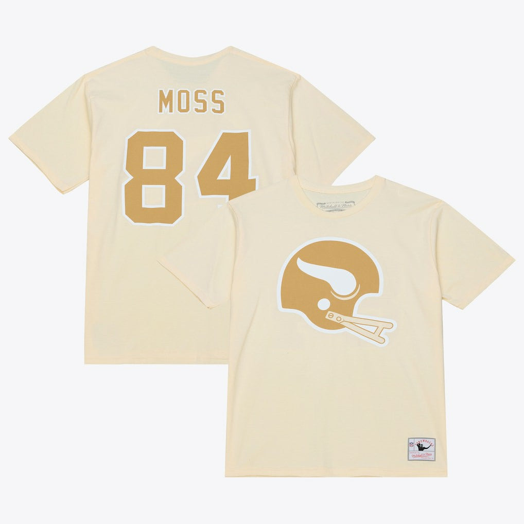 Randy Moss Minnesota Vikings Sandman Name & Number T-Shirt - Cream online