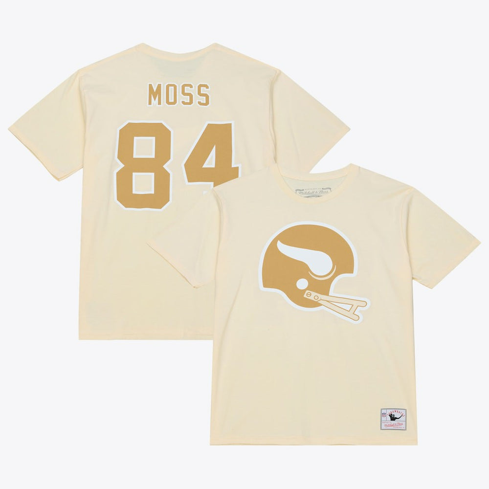 Randy Moss Minnesota Vikings Sandman Name & Number T-Shirt - Cream online