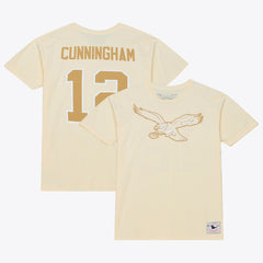 Randall Cunningham Philadelphia Eagles Sandman Name & Number T-Shirt - Cream on sale