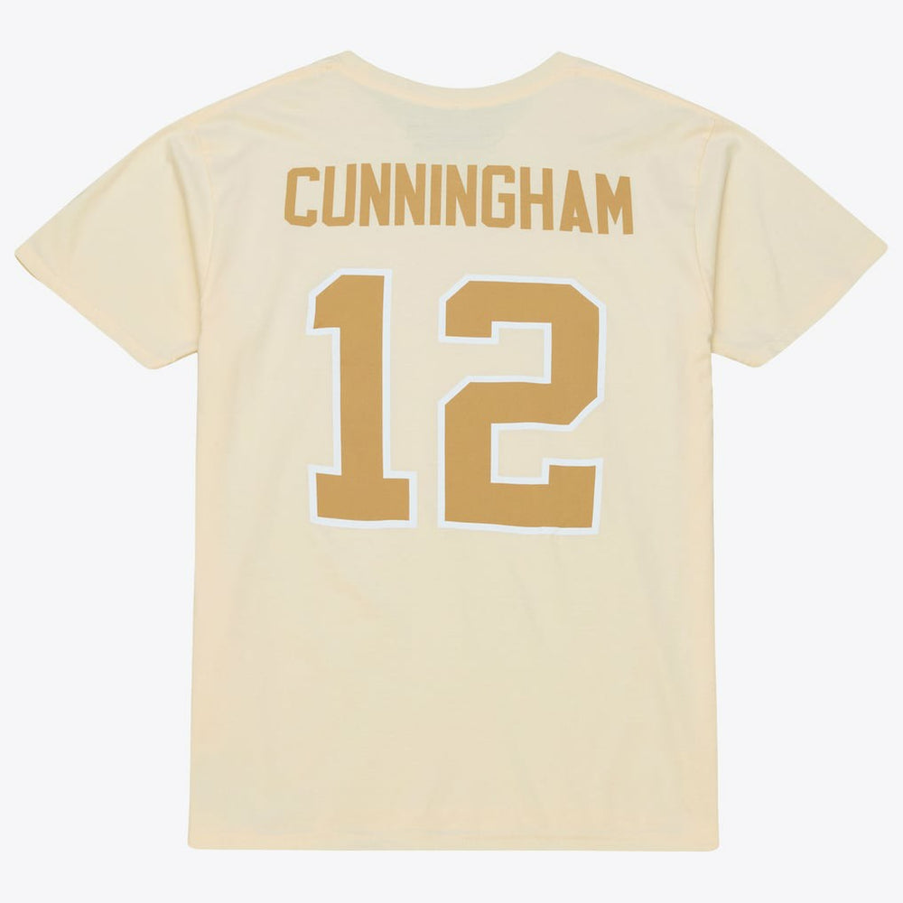 Randall Cunningham Philadelphia Eagles Sandman Name & Number T-Shirt - Cream on sale