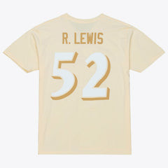 Ray Lewis Baltimore Ravens Sandman Name & Number T-Shirt - Cream online