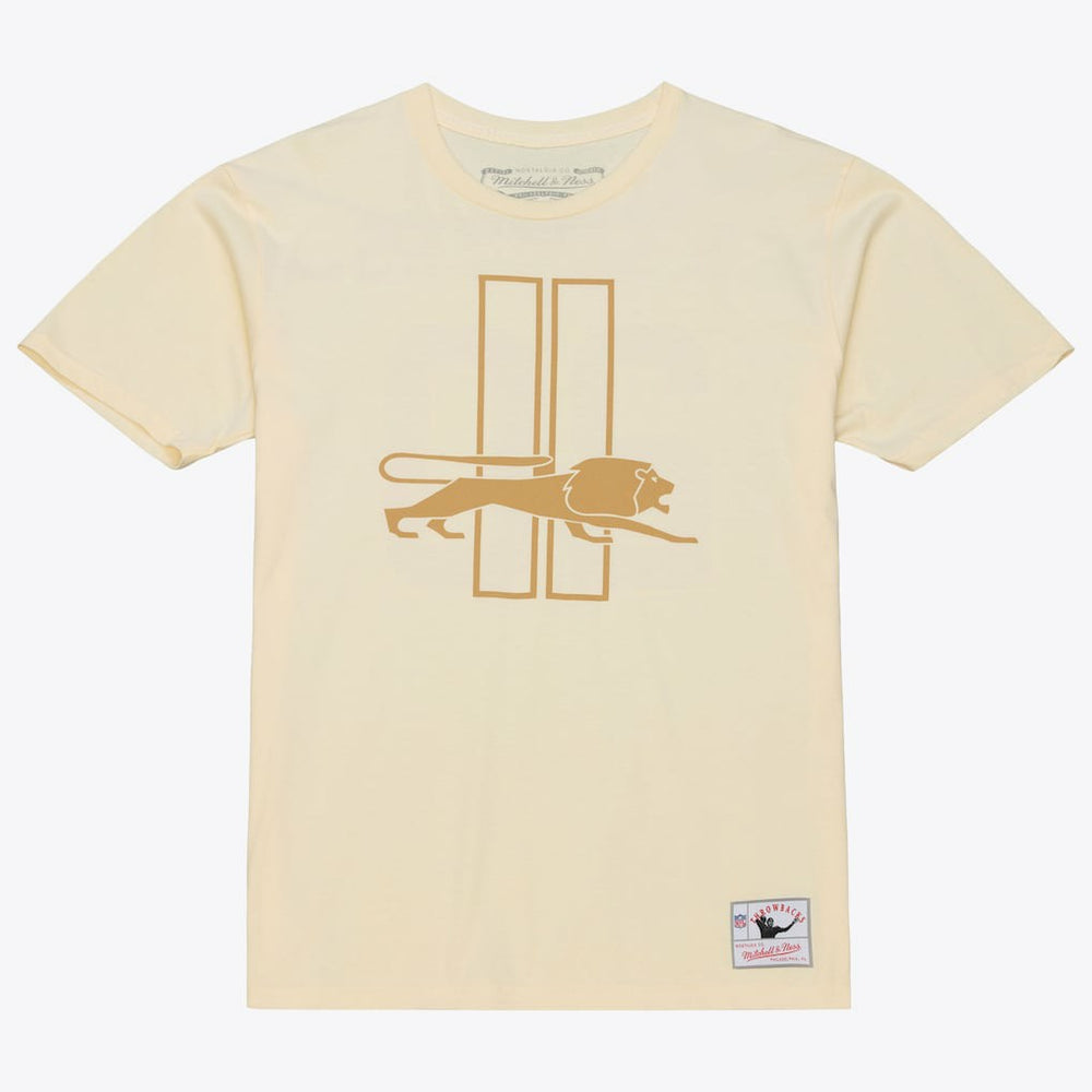 Barry Sanders Detroit Lions Sandman Name & Number T-Shirt - Cream sale