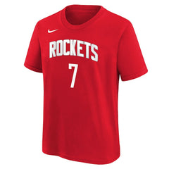 Kevin Durant Houston Rockets Youth Icon Name & Number T-Shirt - Red online