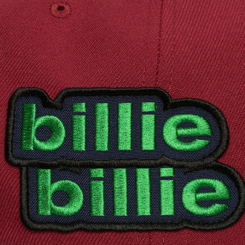 Cleveland Cavaliers x Billie Eilish Hardwood Classics Patch Snapback Hat sale - Wine/Gold cheap