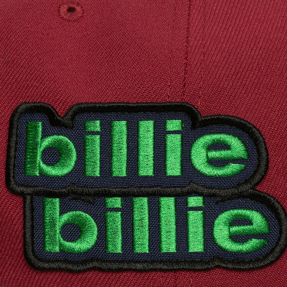Cleveland Cavaliers x Billie Eilish Hardwood Classics Patch Snapback Hat sale - Wine/Gold cheap