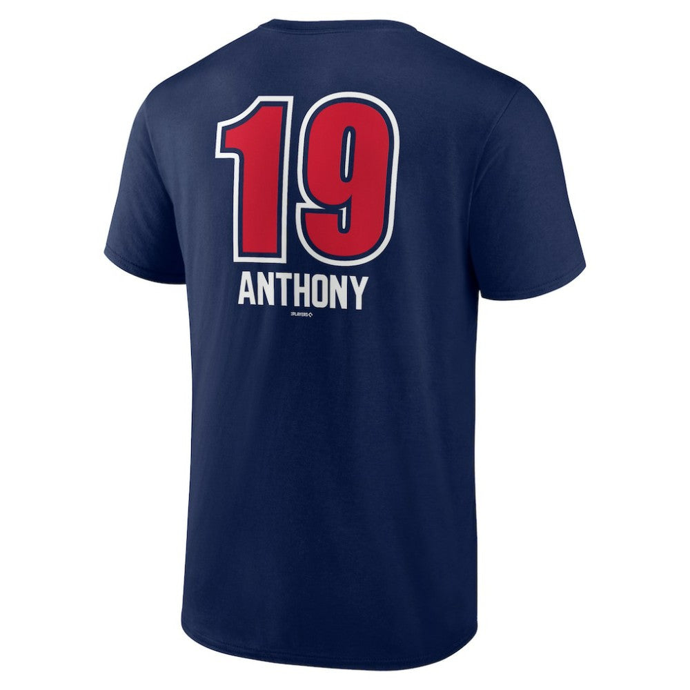 Roman Anthony Boston Red Sox Fastball Player Name & Number T-Shirt Navy