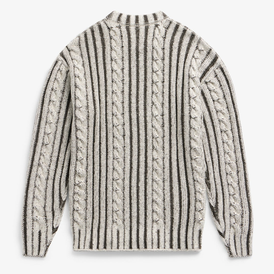 Detroit Lions Off Season x NFL Unisex Cable Knit Sweater - Cream/Gray online