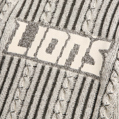 Detroit Lions Off Season x NFL Unisex Cable Knit Sweater - Cream/Gray online