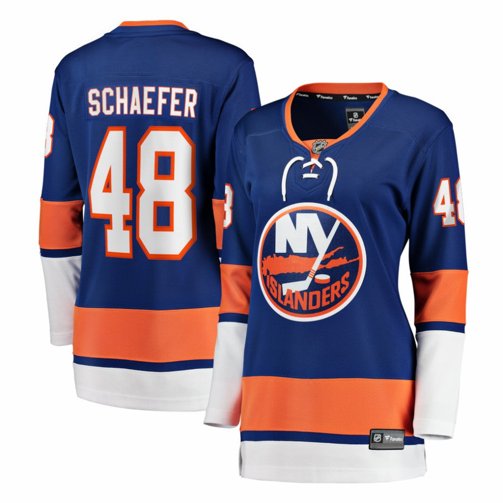 Matthew Schaefer New York Islanders Fanatics Women's Home Breakaway Player Jerseys - Royal Jerseys