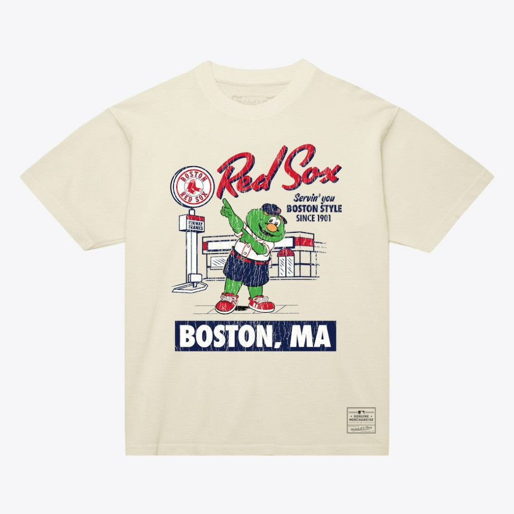Boston Red Sox Deli T-Shirt Cream