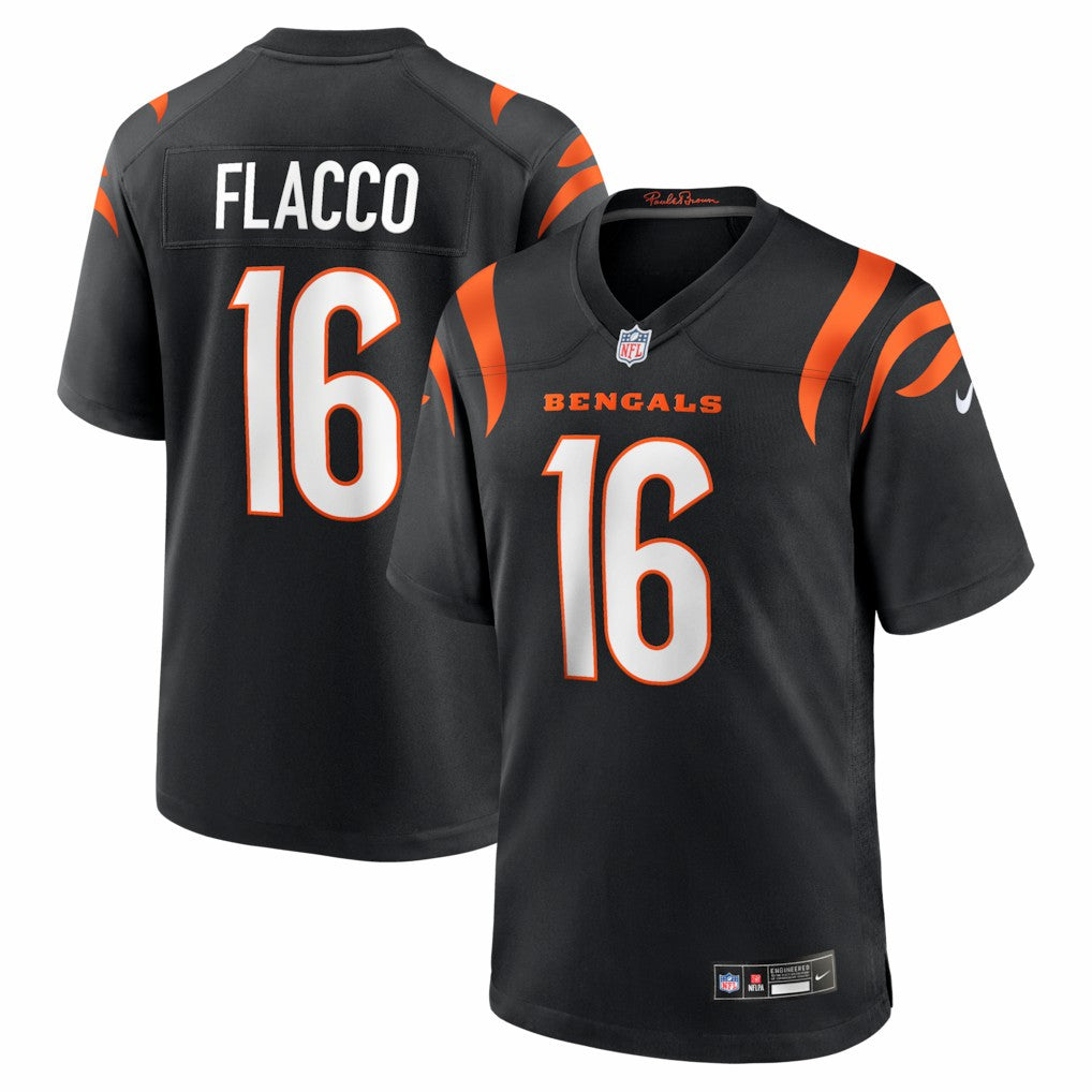 Joe Flacco Cincinnati Bengals Team Game Jersey - Black online
