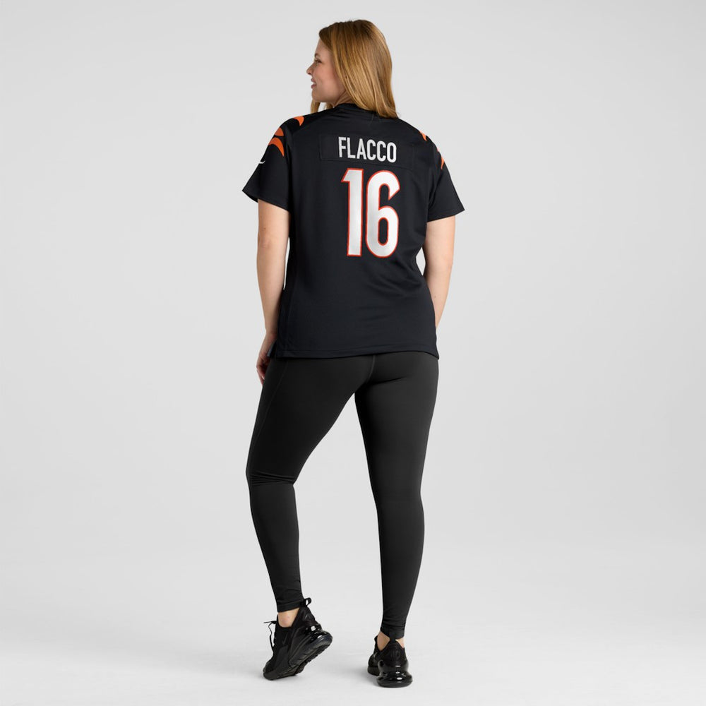 Joe Flacco Cincinnati Bengals Women's Team Game Jersey - Black outlet