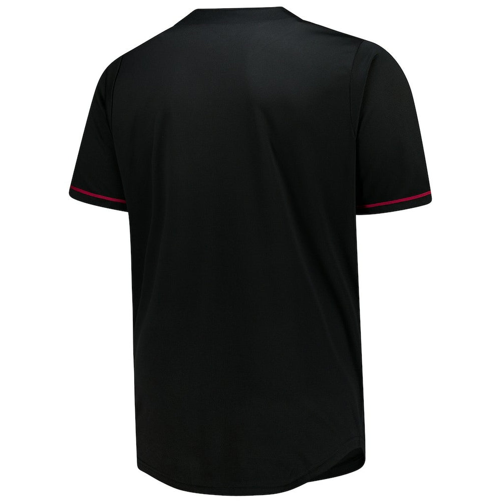 Cleveland Cavaliers Big & Tall Pop Full-Button Jersey sale - Black cheap