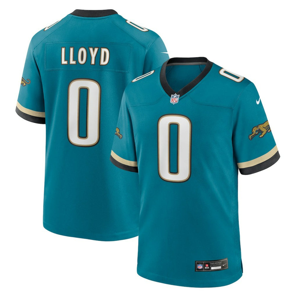 Devin Lloyd Jacksonville Jaguars Alternate 2 Prowler Throwback Game Jersey - Teal for sale