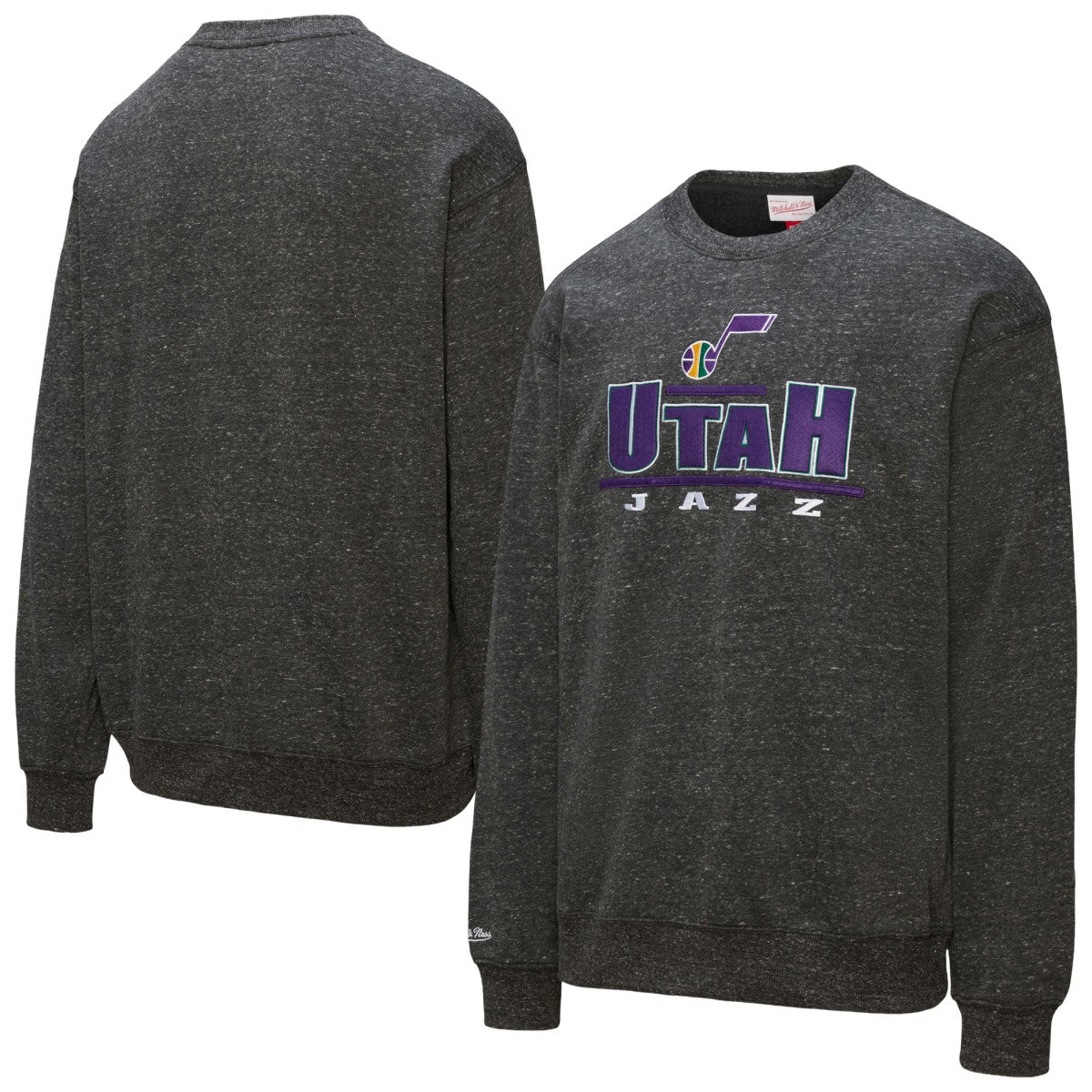 Utah Jazz Throw It Back Fleece Sweatshirt - Black cheap