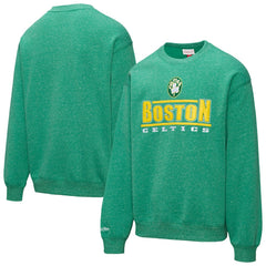 Boston Celtics Throw It Back Fleece Sweatshirt - Green on sale