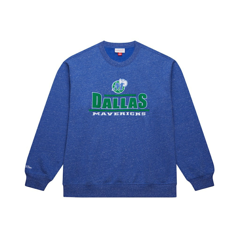 Dallas Mavericks Throw It Back Fleece Sweatshirt sale - Navy outlet