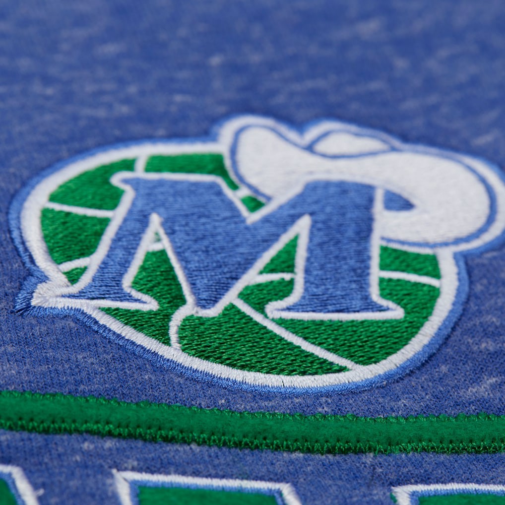 Dallas Mavericks Throw It Back Fleece Sweatshirt sale - Navy outlet