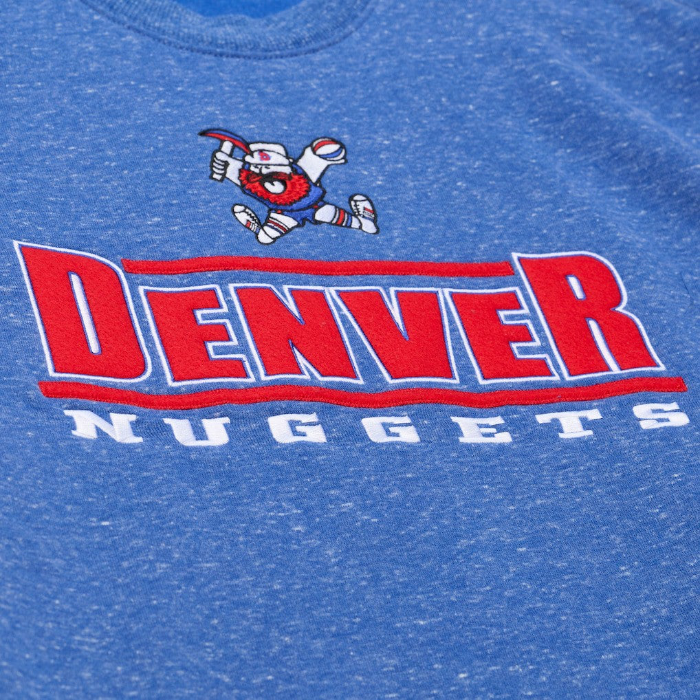 Denver Nuggets Throw It Back Fleece Sweatshirt sale - Royal for sale