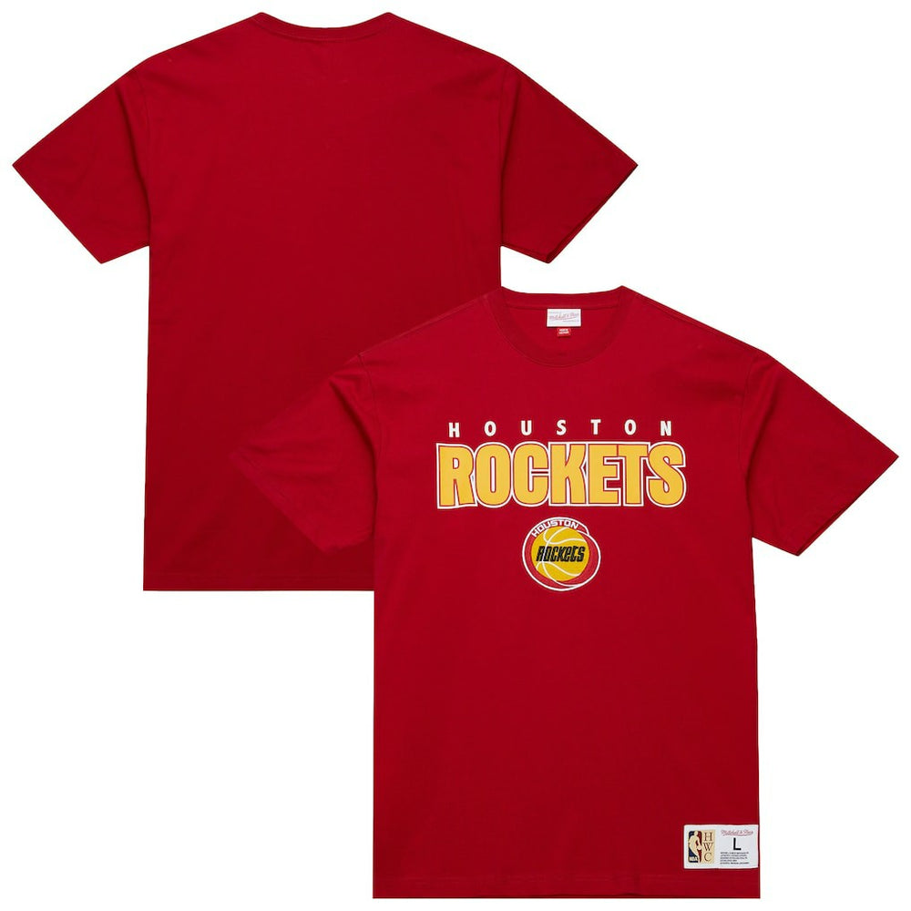 Houston Rockets Hardwood Classics Throw It Back Premium T-Shirt sale - Red discount