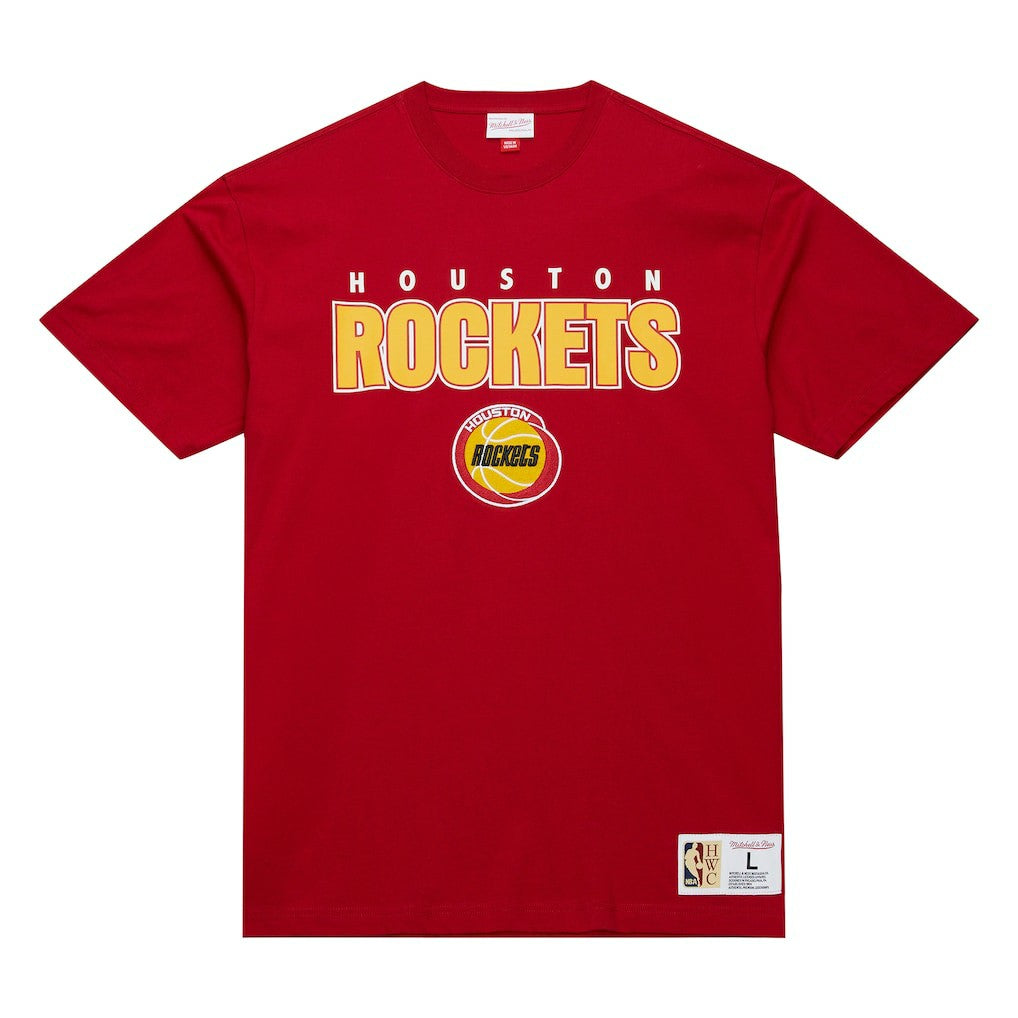 Houston Rockets Hardwood Classics Throw It Back Premium T-Shirt sale - Red discount