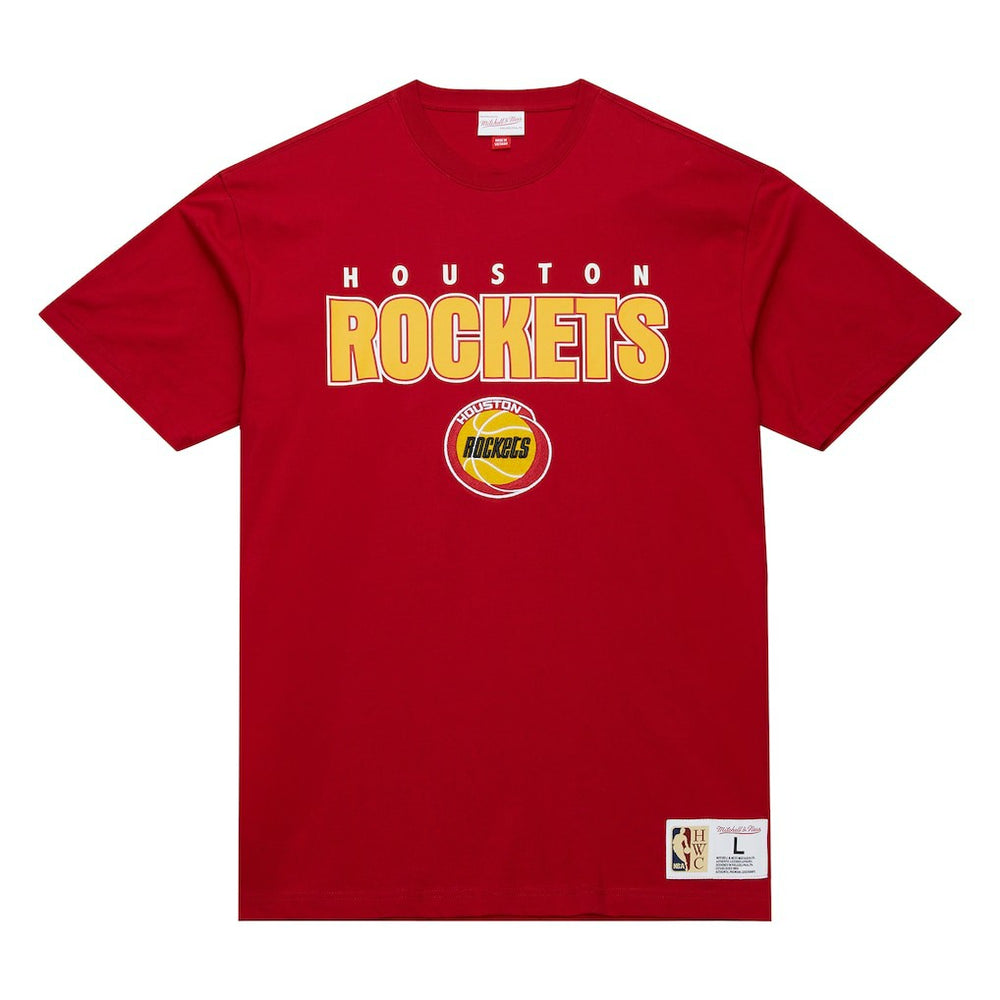 Houston Rockets Hardwood Classics Throw It Back Premium T-Shirt sale - Red discount