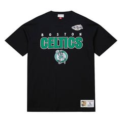 Boston Celtics Hardwood Classics Throw It Back Premium T-Shirt - Black cheap