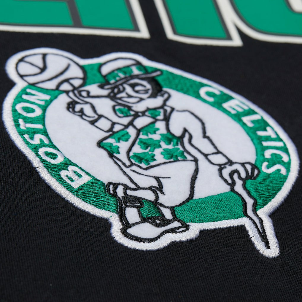 Boston Celtics Hardwood Classics Throw It Back Premium T-Shirt - Black cheap